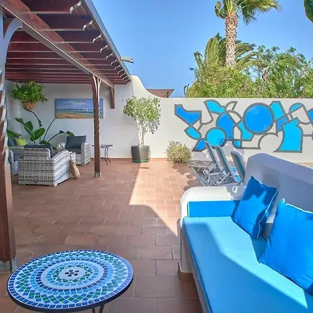 빌라 Casa Petra Peaceful & Private, Sea Views, Pool & Bbq 플라야블랑카